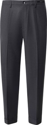 Michael Coal Wool-Blend Work Trousers