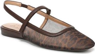 Naturalizer Connie Slingback Flat in Dark Brown/Black at Nordstrom, Size 6.5