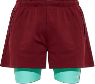Balenciaga Heren, Korte broeken, Rood, Maat: XL Polyamide