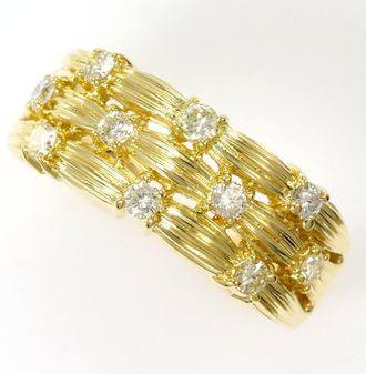 C&A Unbranded (18K) Band Ring (Pre-Owned)