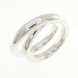 Herm&egrave;s Silver Silver 925 Band Ring (Pre-Owned)