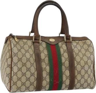 Gucci Pre-owned Handbags, female, Beige, Size: ONE SIZE Pre-owned Handbag