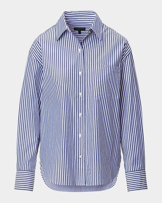 Rag & Bone Connie Stripe Long-Sleeve Shirt