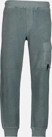 C.P. Company Mens Brushed Fleece Lens Sweatpants - Black - Size: 32/30/31