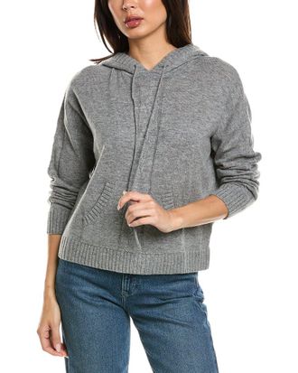 Brodie Lounge Cable Wool & Cashmere-Blend Hoodie