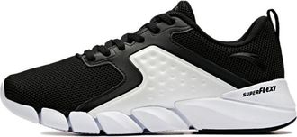 Anta (WMNS) ANTA Running Series Sneakers Black White 12845556-1