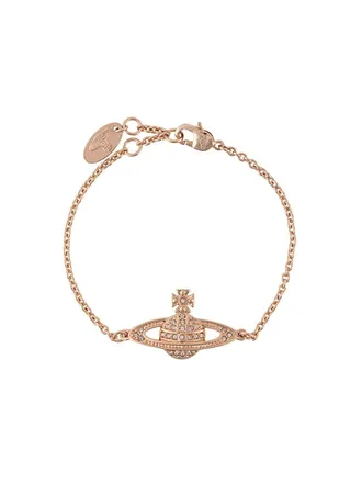 Vivienne Westwood mini Bas Relief chain bracelet - women - Metal - OS - Gold