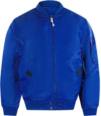 Diesel Mens Diesel J-Ross Mazarine Blue Bomber Jacket - Size: 40/Regular
