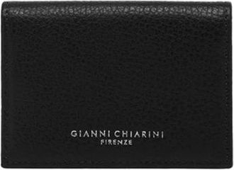Gianni Chiarini Portemonnee - Dames - Portefeuilles - Zwart - ONE Size - Leer - Accessoires