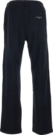 Givenchy Mens Trousers Cotton Black Elastic Waist