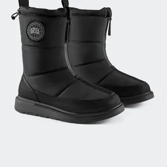 Canada Goose Botte doudoune &agrave; revers Cypress pour femmes (Femmes, Black, US 10)