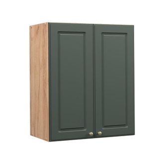 Vicco Pensile da cucina Fame-Line, Verde-oro Country House, 60 cm