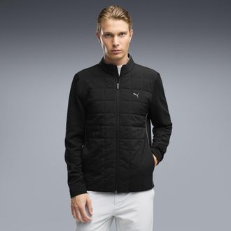 Puma Giacca da golf in pile CLOUDSPUN da uomo, Abbigliamento, Nero, XXL