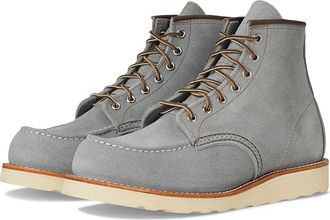 Red Wing Shoes 6 Moc Toe Mens Lace-up Boots Dusty Blue : 10.5 D (M), Leather