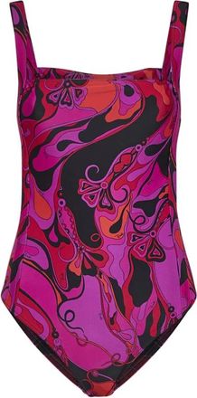 Pucci Orchidee Print Badpak - Dames - Badpakken - Veelkleurig - L - Badmode