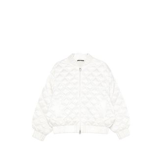 RAXXY Quilted-pattern Bomber Jacket