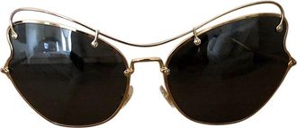 Miu Miu Metal Frame Cat Eye Sunglasses