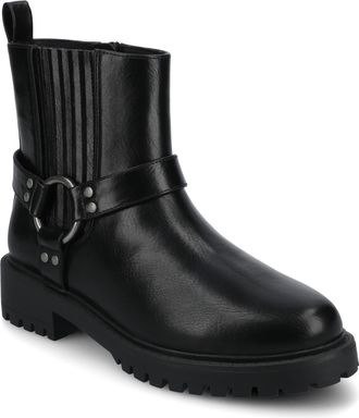 Journee Collection Womens Kalistah Pull-on Moto Boots
