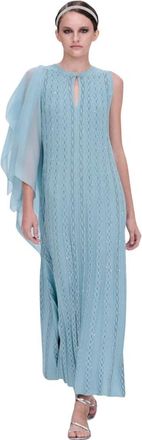 D.exterior Knitted Dresses, female, Blue, Size: S vestiti e tute poliestere