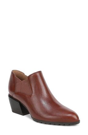 Vionic Bethany Bootie in Baked Clay Leather at Nordstrom, Size 7.5
