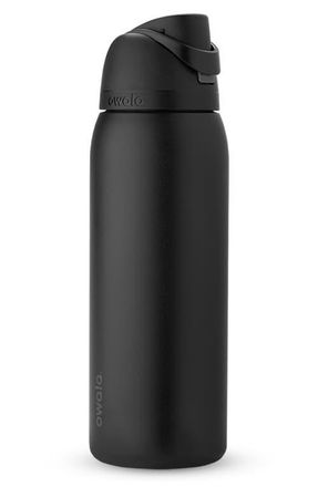 Owala 40oz. FreeSip Stainless Steel Water Bottle in Very Very Dark at Nordstrom, Size 40 Oz