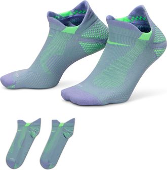 Nike Unisex Running Lightweight No-Show Socks (1 Pair) in Purple | HV6931-506