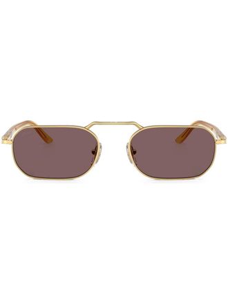 Persol Occhiali da sole ovali - Oro