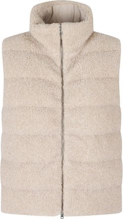 Herno Jassen, Dames, Beige, S, Vests
