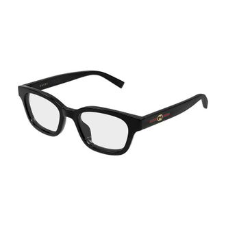 Gucci Round Full Rim Eyeglasses - Black