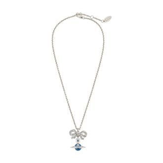 Vivienne Westwood Collana con Ciondolo Octavie - - Accessories - Donna - Grigio - ONE SIZE