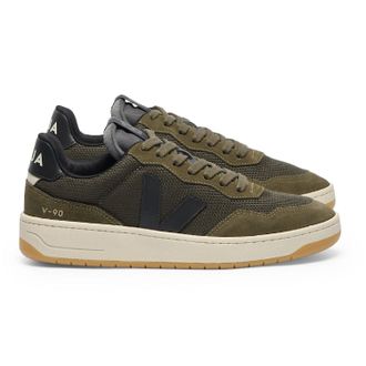 Veja Mens V-90 B-Mesh Shoes Green 44 EU