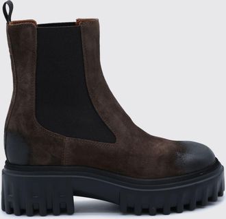 Hogan Stivaletti Chelsea H700 in pelle scamosciata con tacco basso