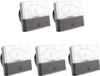 OEM Volt&iacute;metro Rectangular 5x Dh670, Medidor De Voltaje Anal&oacute;gico Para Panel, Para Medici&oacute;n De Ca De 0 A 300 V