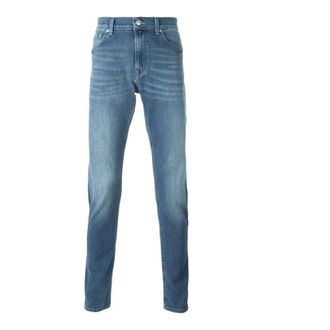 7 For All Mankind Ronnie Skinny Jeans - Heren - Jeans - Blauw - Maat: W31 Leer