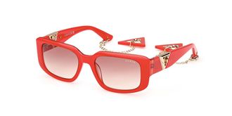 Guess GU7891 66F Womens Sunglasses Red Size 53