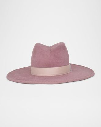 Gigi Burris Millinery Jeanne Rabbit Hair Fedora Hat