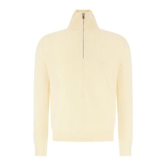 Alpha Studio Jersey de cuello alto - Knitwear - Hombre - Beige - M