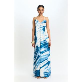 Diarrablu Jwana Rope Dress Loa in Loa Blu at Nordstrom, Size Xxx-Large