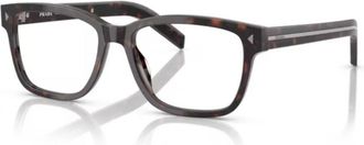 Prada 0pr B10v Rectangular Acetate Eyeglasses