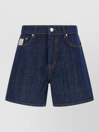 Ami cotton knee-length bermuda shorts