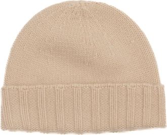 Drumohr Zuivere Cashmere Geschenkdoos Beanie - unisex - Hoeden - Beige - ONE Size - Kasjmier - Accessoires