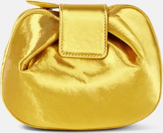 Gabriela Hearst Clutch Soft Demi in raso