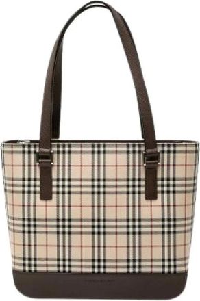 Burberry Borsa Tote Pre-owned - - Pre-owned - Donna - Beige - ONE SIZE