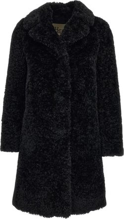 Herno Faux Fur & Shearling Jassen - Dames - Jassen - Zwart - XS - Jassen