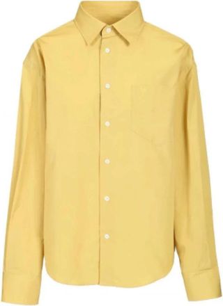 Ami Shirts - Dames - Overhemden - Geel - M - Overhemden