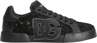 Dolce & Gabbana Portofino sneakers - Zwart