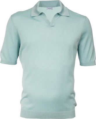 Gran Sasso Tops, Heren, Groen, L, Poloshirt met korte mouwen