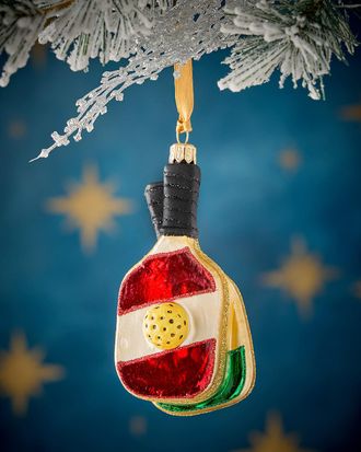 Neiman Marcus Pickleball Paddles Christmas Ornament