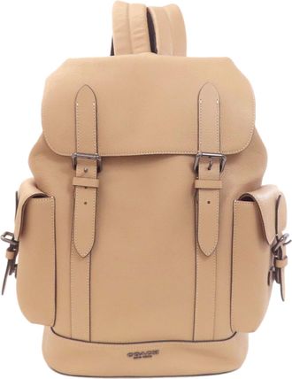 Coach Brown Leather Backpack (Pre-Owned)