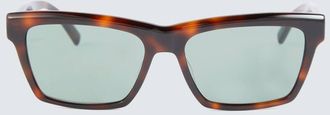 Saint Laurent Rectangular acetate sunglasses